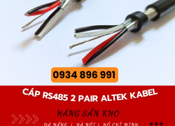 Cáp RS485 2 Pair 24 AWG – Bảo vệ hệ thống truyền thông tại Quảng Nam, Quảng Ngãi, Quảng Bình