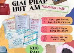 Gói hút ẩm có giúp quần áo không bị mốc khi đi xa?