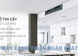 Lắp đặt Máy Lạnh Giấu Trần Panasonic S-2430PF3H cho các ngân hàng