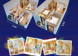 Căn 1PN+ rộng 68m2 tại Sun Hà Nam - giá chỉ từ 1,6 tỷ, kề cận 3 đại công viên