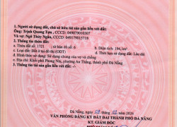 CẦN BÁN LÔ ĐẤT 194M2 – NGANG 10M – VỊ TRÍ ĐẸP TẠI PHƯỜNG AN THẮNG, ĐÀ NẴNG