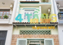 NHÀ 4 TẦNG HƠN 50m², NHỈNH 6 TỶyy, CH.153 – TẠ QUANG BỬU, NGANG 4.3M NỞ HẬU, ALO-O918-846-6O8