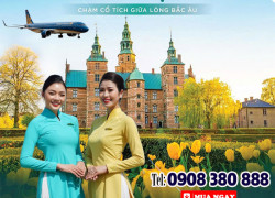 Vé Vietnam Airlines đi Copenhagen ưu đãi mùa Xuân – Hè﻿