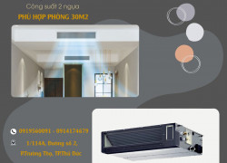 Điều hòa giấu trần 2HP với linh phụ kiện bật nhất, tiên tiến và hiện đại