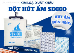 Bảo Quản Kim Loại, Sắt Thép Chống rỉ sét với Gó Chống Ẩm Secco