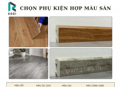 3 Quy Tắc Phối Màu Phào Chân Tường Sàn Gỗ Hoàn Hảo