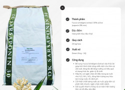 DK SARSAPONIN 30 - Yucca Schidigera Powder Yucca đậm đặc cải thiện chất lượng nước ao nuôi