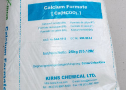 CALCIUM FORMATE - Bổ sung canxi, axit formic – acid đường ruột cho tôm cá, vật nuôi