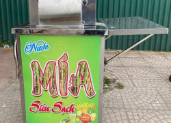 Máy ép mía nửa bàn - kinh doanh hiệu quả