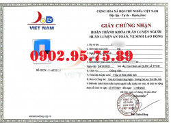 GIẢNG VIÊN HUẤN LUYỆN AN TOÀN VỆ SINH LAO ĐỘNG