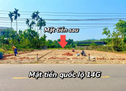 LÔ GÓC 3 MẶT TIỀN QUỐC LỘ 14G - GIÁ NHỈNH 1TY6