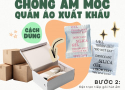 Gói hút ẩm có giúp quần áo giữ chuẩn chất lượng khi xuất khẩu?