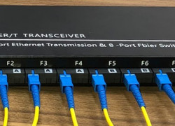 Thanh Lý Bộ Chuyển Đổi Quang 8 Cổng + 2 RJ45 Gigabit HL-8F2E
