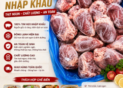 Tim heo nhập khẩu không chất bảo quản