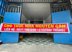 CHO THUÊ NHÀ MẶT TIỀN NGUYÊN CĂN TẠI DĨ AN BÌNH DƯƠNG (CŨ)