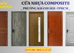 Báo giá cửa nhựa composite tại Khánh Hội