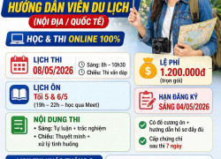 thi chứng chỉ điều hành tour