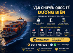NHẬN GỬI HÀNG ĐI MỸ – ÚC – CANADA BẰNG ĐƯỜNG BIỂN
