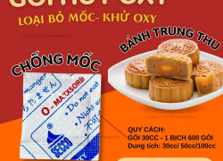 Bánh Trung Thu Tươi Ngon Chẳng Ngại Mốc Với Gói Hút Oxy Chuyên Dụng