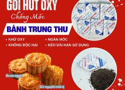 Bí Quyết Bảo Quản Bánh Trung Thu Tươi Ngon Với Gói Hút Oxy