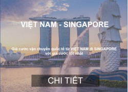 Giá Cước Vận Tải Hàng Lẻ Từ Việt Nam đi Singapore