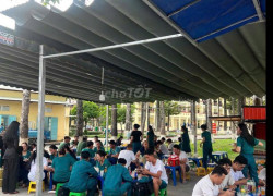 Tuyển 3 tạp vụ BAO ĂN Ở làm Căn Tin Trường Quân Sự QK7 Quận 12