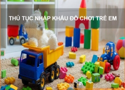 Thủ Tục Nhập Khẩu Đồ Chơi Trẻ Em