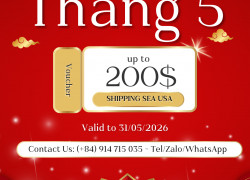 🔥 SIÊU SALE THÁNG 5 – GIẢM ĐẾN 200$ 🔥