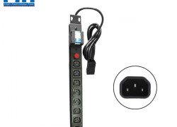 Thanh nguồn PDU C13 6 Port - Phích cắm C14