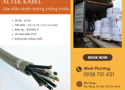 Báo giá cáp điều khiển không chống nhiễu 10x1.5mm2 mới nhất Đà Nẵng, Huế