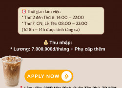 [GẤP, KO CẦN KN] THU NGÂN QUẬN TÂN PHÚ