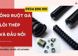 Lắp Đặt Ống Ruột Gà Lõi Thép & Đầu Nối Phi 40 Tại Cần Thơ, Long An, Bình Dương
