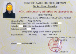 Thi lấy chứng chỉ điều hành tour