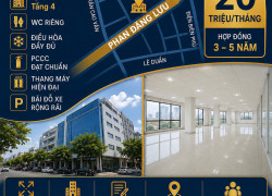 Cho Thuê Văn Phòng Đường Phan Đăng Lưu Hải Châu Đà Nẵng – 220m², Thang Máy, PCCC, Giá 21 Triệu