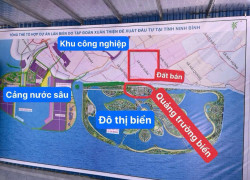 BỎ 1 TỶ 3 MUA ĐẤT BIỂN TẠI NAM ĐỊNH - ĐỢI QUY HOẠCH LẤN BIỂN LÀ THẮNG
