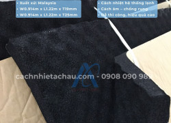 Tấm cao su hình trứng Superlon cách âm, cách nhiệt lạnh