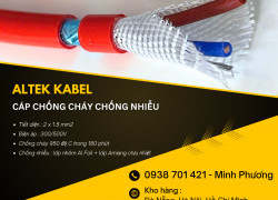Cáp chống cháy chống nhiễu 2x1.5mm2 chất lượng cao Thanh Hóa, Nghệ An, Hà Tĩnh