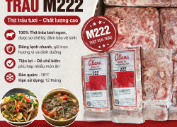 Thịt nạc vụn trâu M222 nhập khẩu Ấn Độ
