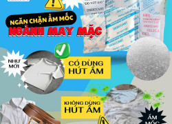 cung cấp gói hút ẩm silicagel cho quần áo đóng gói xuất khẩu