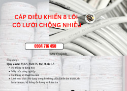 Cáp tín hiệu Altek Kabel 8x0.5, 8x0.75, 8x1.0, 8x1.5mm2 Đà Nẵng, Sài Hòn, Hà Nội,Quảng Ngãi, Bình Định, Huế