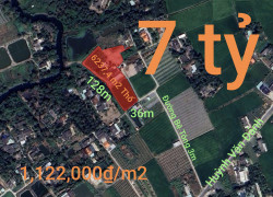 Bán đất thổ xã Vàm Cỏ gần Quốc Lộ 50B giá 7 tỷ