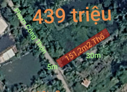 Bán lô đất thổ giá đầu tư gần Quốc Lộ 50B giá 439 triệu