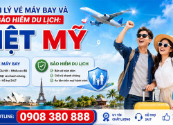 Đặt vé máy bay kết hợp bảo hiểm du lịch tiện lợi tại Việt Mỹ