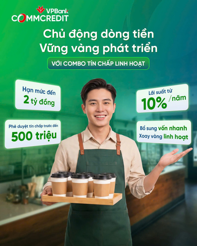 ???? Đồng hành cùng COMBO TÍN CHẤP từ VPBank: