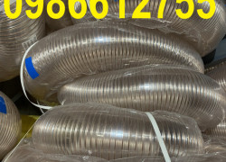 Ống Hút Bụi PU Lõi Đồng Phi 300 dùng hút bụi gỗ