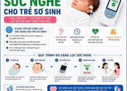 Đo sàng lọc sức nghe cho trẻ sơ sinh