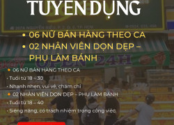 [LÀM NGAY, KO CẦN KN] 8 NV BÁN HÀNG Q5