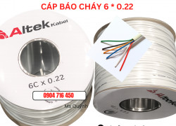 Cáp tín hiệu báo cháy, cáp loa 8x0.22 Altek Kabel Hà Nội, Đà Nẵng, Sài Gòn
