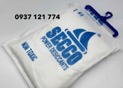 SECCO 1KG / 1 TÚI – GIỮ CONTAINER KHÔ RÁO CHO HÀNG GỖ XUẤT KHẨU 🚢✨
