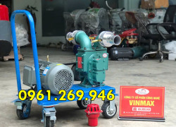 BÙN ĐẶC CỠ NÀO CŨNG HÚT SẠCH – Bộ Bơm Hút Bùn 2 Họng Sên Phi 86/60 Chạy Điện 4KW Quá Khỏe!